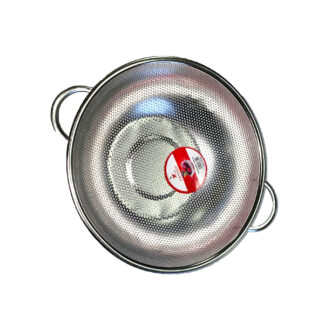 8070-Round Strainer Basket W/Ears-11Inches