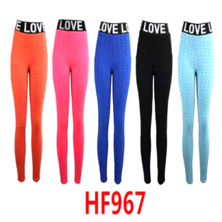 HF968-Lady Love Leggings (Assorted Colors and Sizes)