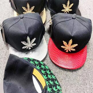 DF536-Metal Logo Weeds Snapback Hat (Color Assorted)