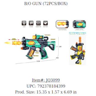 JQ3099-Toy Gun (Lights up & Sound)