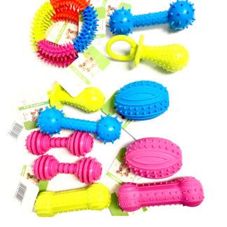 GWJ8805-Squeeky Dog Toys (Sold by the Dozen, Assorted colors and styles)