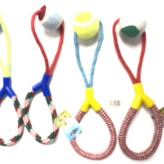 GWJ8806-Dog Rope and Ball Toy (Sold by the Dozen)