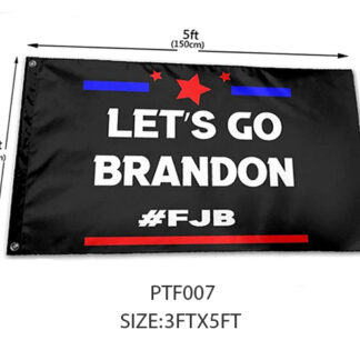 TPF007-Let'Go Brandon Flags (Dozen Size:3ftx5ft)