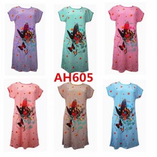 AH605- Butterfly Lady Pajama(Color & Size Assorted)