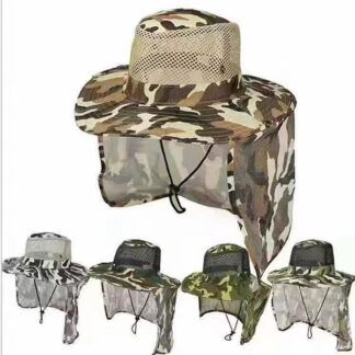 M421-Bucket hat with Mesh Neck Cover(Dozen)