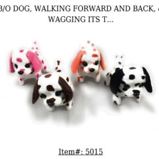 5015-Walking & Barking dog Color assorted