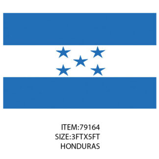 XNF79164-HONDURAS FLAG (Dozen) Size:3ftx5ft