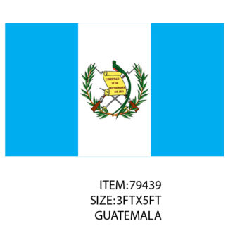 79439-GUATEMALA FLAG (Dozen) Size:3ftx5ft