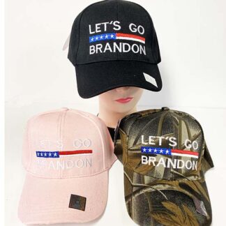 CP202418-Let's Brandon Cap (Dozen color Assorted)
