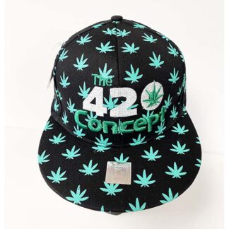 HT2026- 420 Concept Weeds Snapback hat (Dozen)