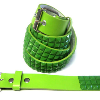 BT9812GN-Pyramid Studded Belts(Dozen Assorted size)