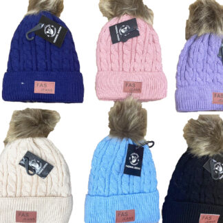 WH347-Winter Thermal Hats (Assorted Colors)