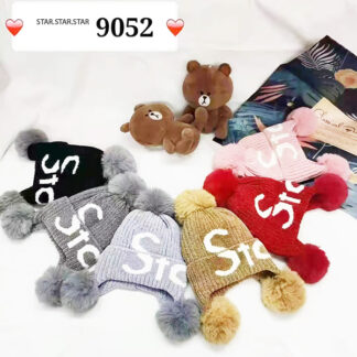 WH464-STAR THERMAL LADY HAT (Dozen Color Assorted)