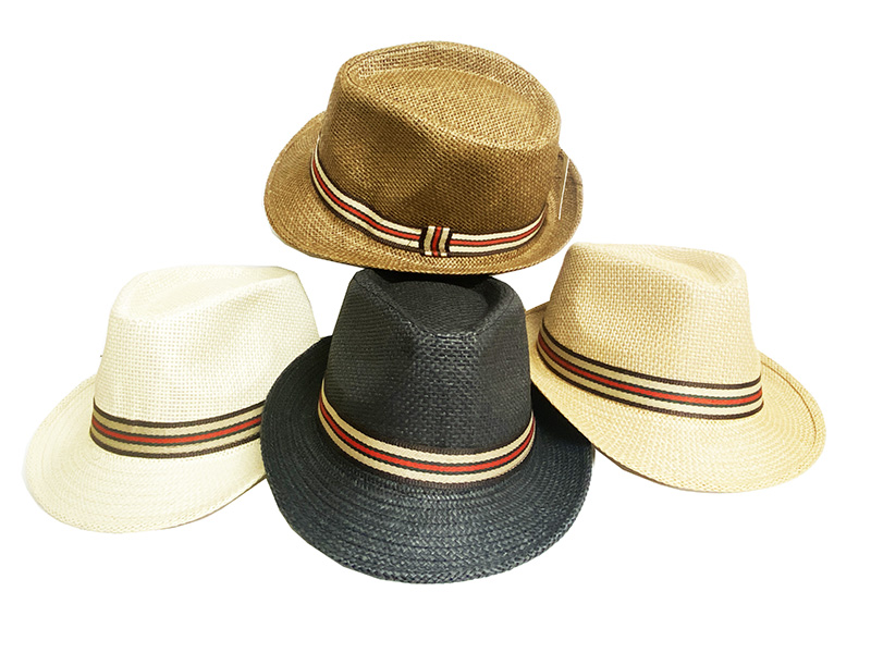 FDH902-Classic short Brim Fedora Hat (Dozen Color assorted  display picture 1