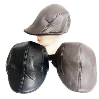 FDH904-Golf Hat (Dozen Black & Brown)