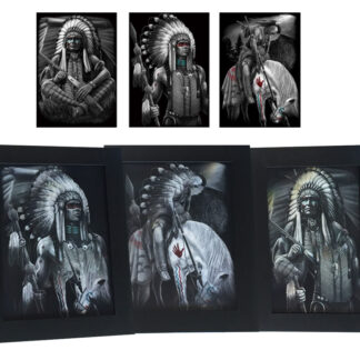 SP4053-Indian Hunter (Min-2pcs)(Size:15×19, 1.5 Pounds)