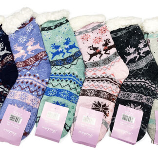S58-Women Thermal Socks (Dozen Color Assorted)