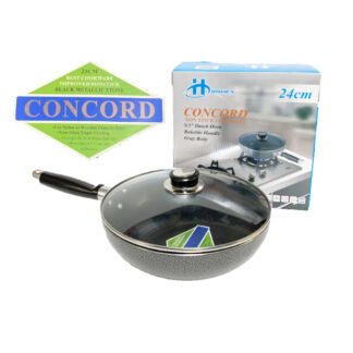 G16073-8- 9.5Inch Cooking Pan with Lid (Nonstick)