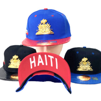 CP589-Haiti Snap back (Sold by the dozen, Assorted Colors)