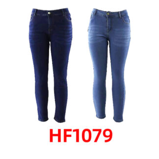 HF1079-Lady's Fancy Fashion Jeans (Color & Size Assorted)