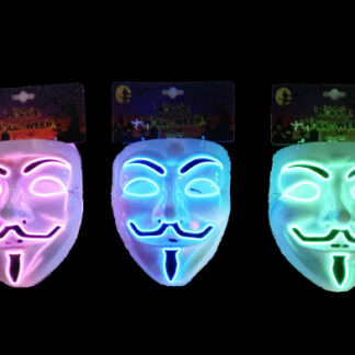 1420-1-LED Light Up Masks (Assorted Colors)