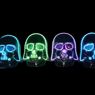1420-14-LED Light Up Mask (Assorted Colors)