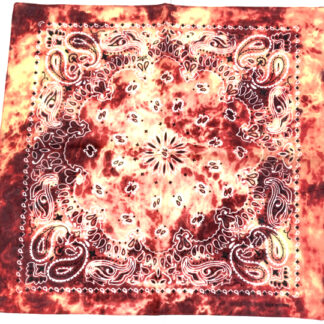 B66-Tie Dye Bandana (Dozen)