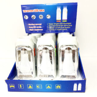 JY1827-LED Torch Super Bright Light (Colors Assorted, Batteries NOT Included)