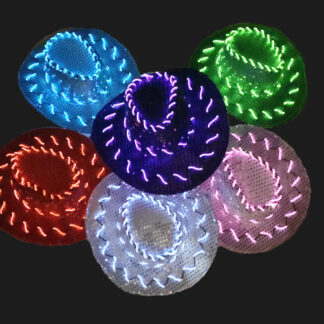 LHT1402-Light Up Hats (Assorted Colors)(2 AA Batteries required-NOT INCLUDED)