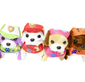 1745-Walking and Barking Character Dogs (Assorted Colors)