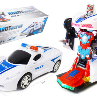 FW2033A-Tranforming Robot Police Car