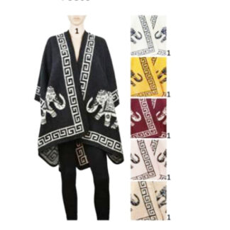 P3809-Winter Elephant Shawl (Assorted Colors)
