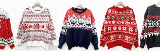 ST7273-Womens Christmas Sweater (Assorted Colors & Sizes)