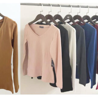 WT8301-Ultra Warm Crew-Neck Long Sleeve Layering Top (Assorted Sizes)
