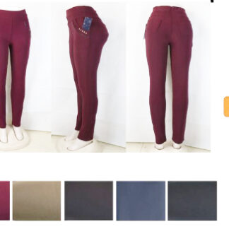 WT8719-Womens Fur Lined Pants (Assorted Colors & Sizes)