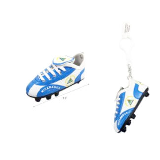 376508-Nicaragua Soccer Cleat Key Chain (Sold by the Dozen)