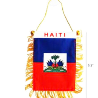 75390-Haiti Mini Banner (Sold by the Dozen)