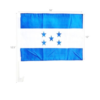 82158-Honduras Car Flag (12X18in) (Sold by the Dozen)