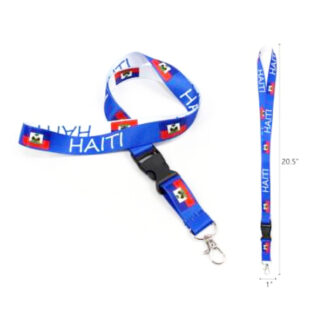 82427-Haiti Lanyard (Sold by the Dozen)