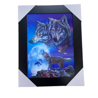 SP80243-5D Moon Wolves (Size:15×19, 1.5 Pounds)