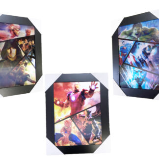 SP80389-3D Heroes (Size:15×19, 1.5 Pounds)