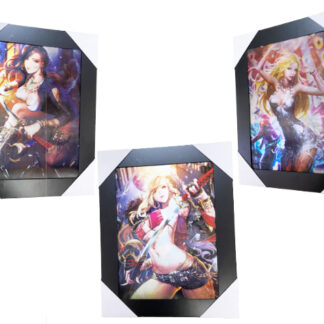 SP88103-3D Pretty Dangerous Girl (Size:15×19, 1.5 Pounds)