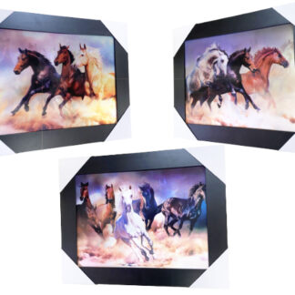 SP88117-3D Running Wild Horses (Size:15×19, 1.5 Pounds)