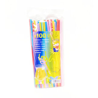 0308-Bendable Straws (100Pcs)