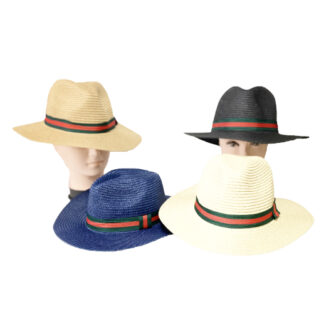 5193-Big Brim Fedora (Assorted Colors, Sold by the Dozen)