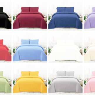 91601-KC- 6PC Solid King Bed Sheet Set (Assorted Colors)(Case Orders ONLY)