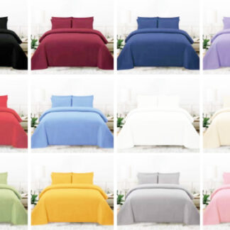 91601-QC- 6PC Solid Bed Sheet Set (Assorted Colors)(Case Orders ONLY)