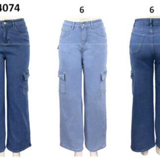 P4074-Lady Denim Pants (Assorted Colors and Sizes)