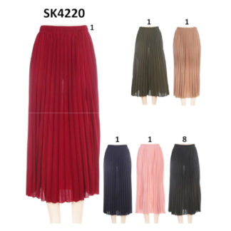SK4220-Lady Fashion Skirt (Assorted Colors and One Size Fits Most)