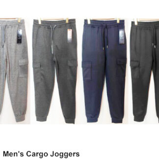 SM3112-Men's Cargo Joggers (Assorted Colors and Sizes)